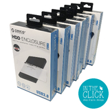 LOT OF 7 Orico 2189U3 USB 3.0 Enclosure for 2.5in SATA HDD; SHOP.INSPIRE.CHANGE